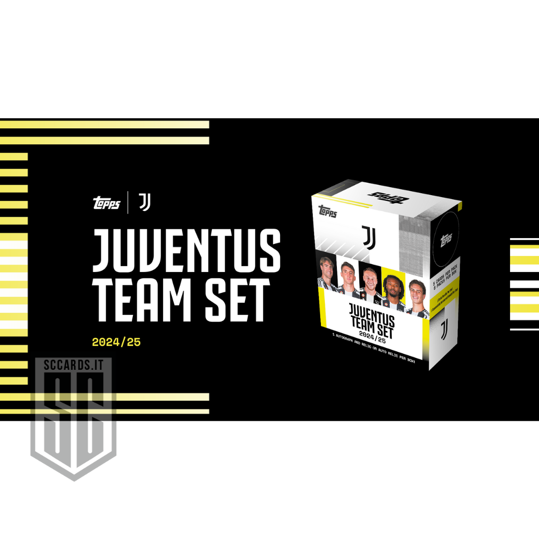 Pre-Order Topps Juventus Premium Team Set Box 2024/25-SEALED CASE-(20 Box)
