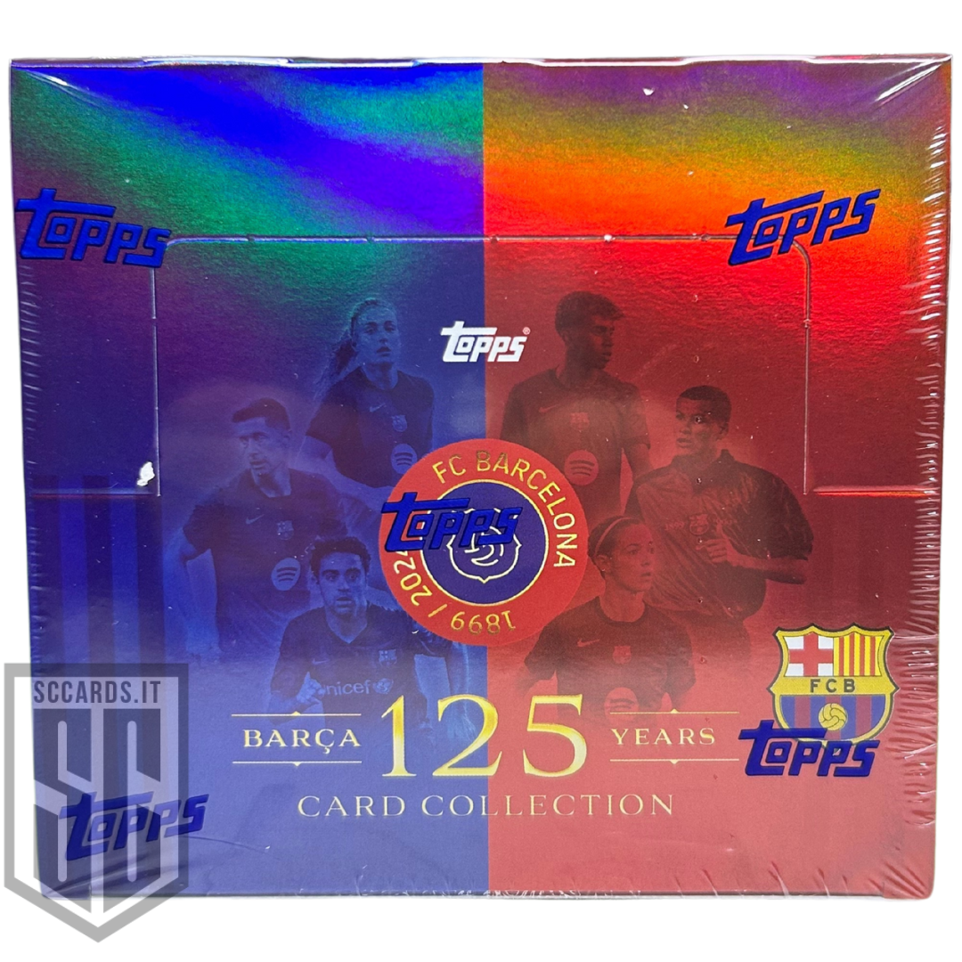 Topps Barcelona 125 Years Hobby Box 2025