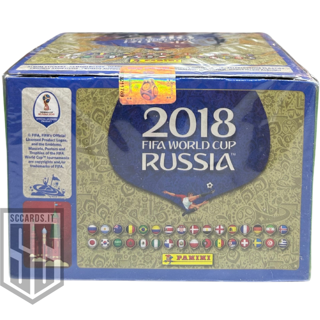 Panini World Cup Sticker Figurine Box (100 Packs) 2018