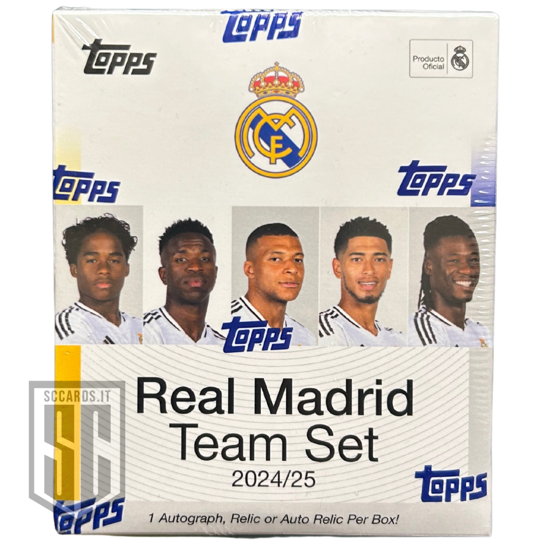 Topps Real Madrid Team Set Box 2024/25