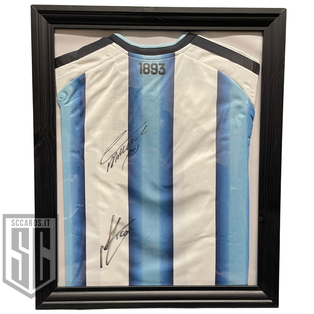 Lautaro Martinez & Nico Paz Argentina 2025/26 Signed Jersey