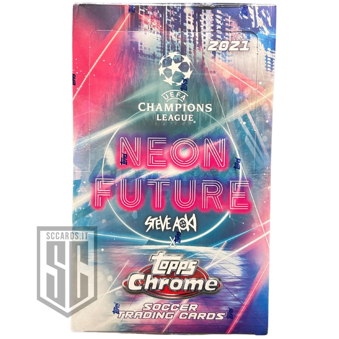 Topps Chrome UCL Steve Aoki Hobby Box 2020/21