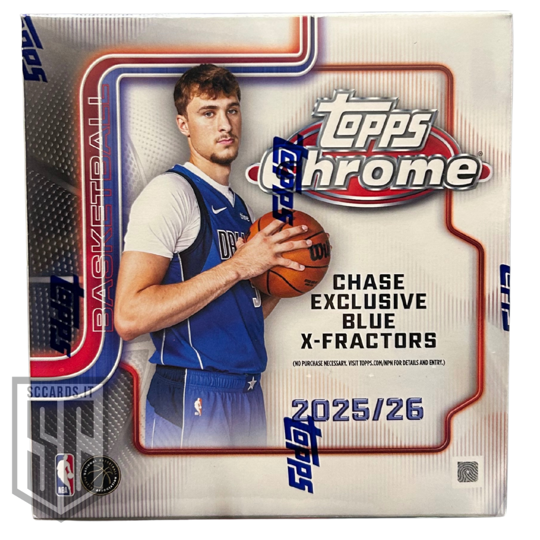 Topps Chrome NBA Basketball Mega Box 2025/26