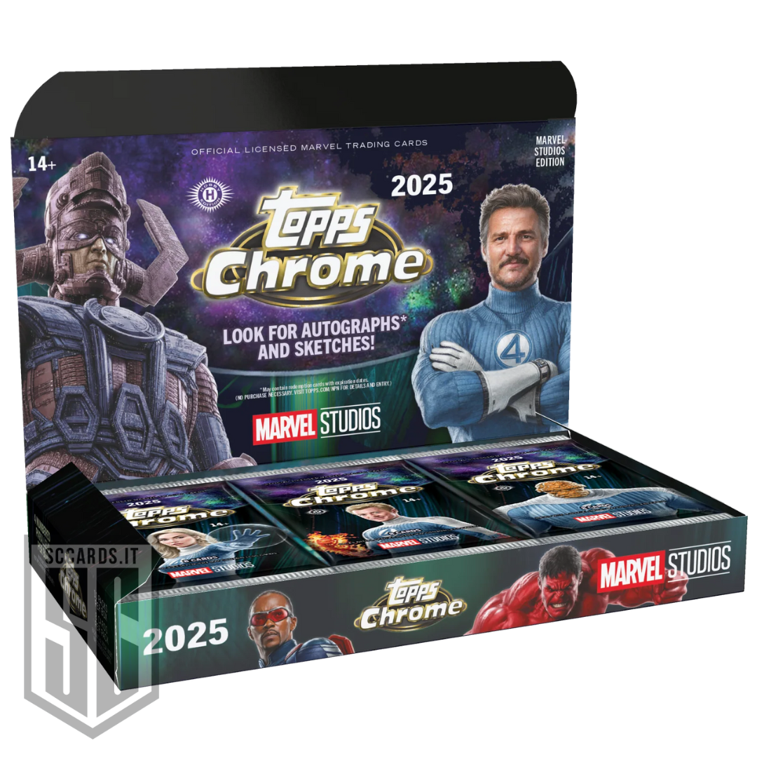 Topps Chrome Marvel Studio Hobby Box 2025