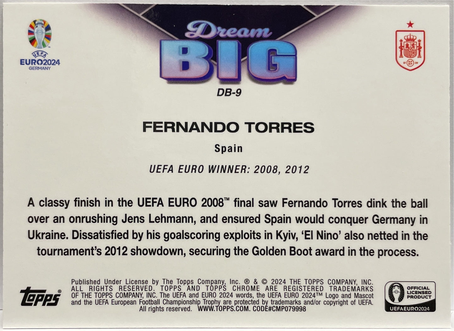 Mancolista-Dream Big-Topps Chrome Euro 2024