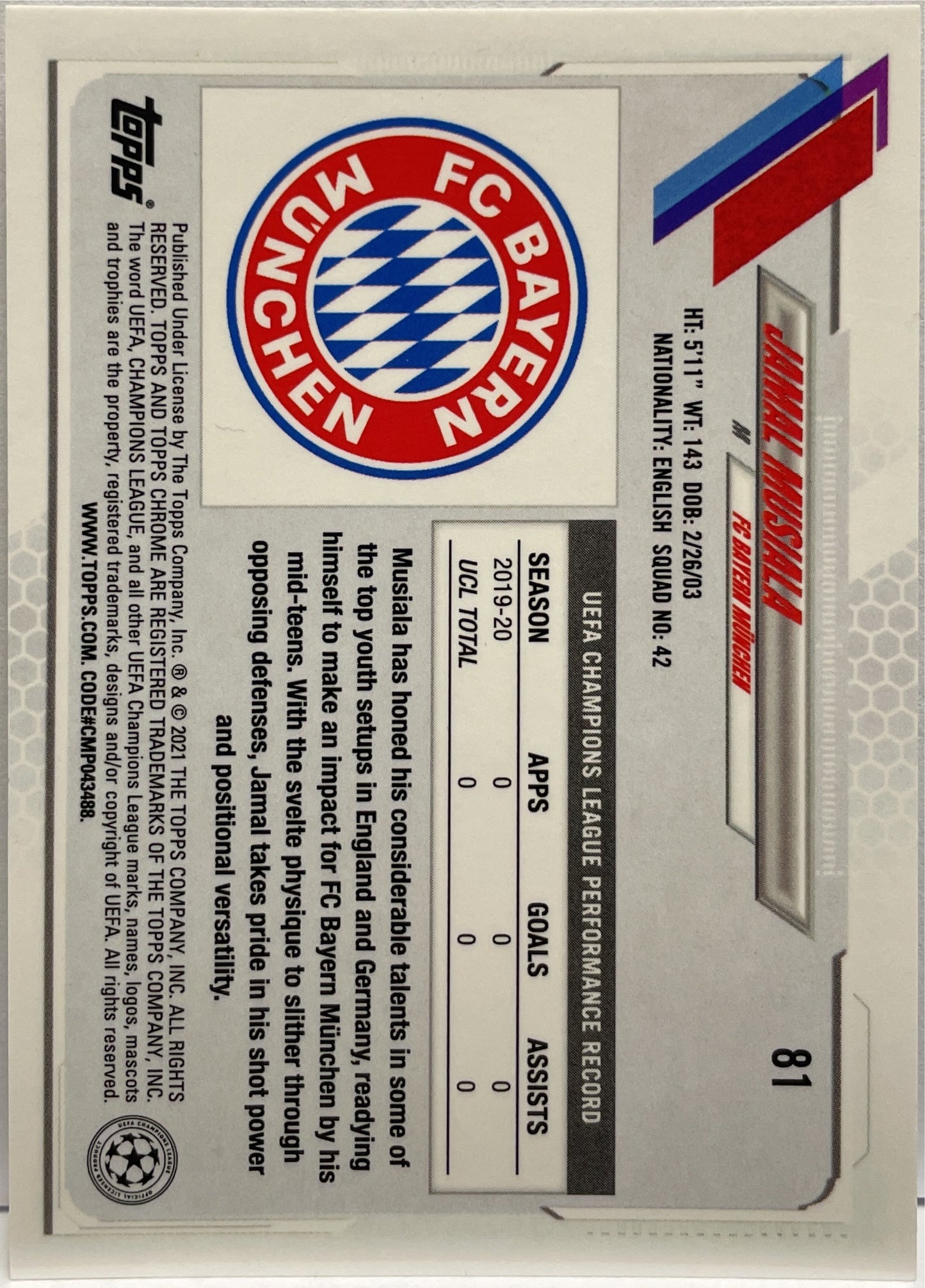 Mancolista-Set Base-Topps Chrome UCL 2020/21