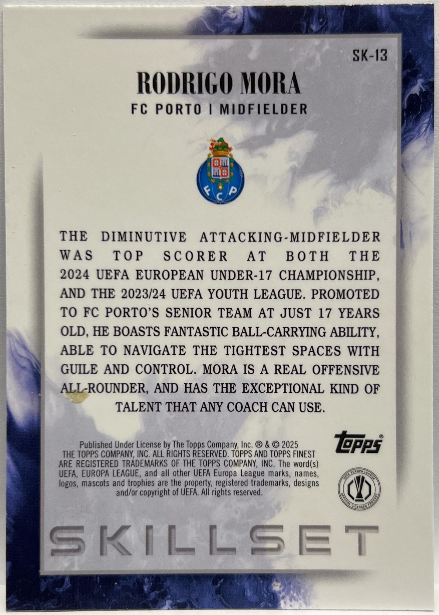 Mancolista-Skillset-Topps Finest UCC 2024/25