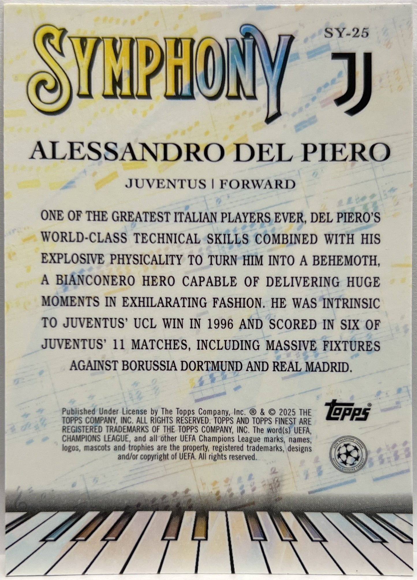 Mancolista-Symphony-Topps Finest UCC 2024/25