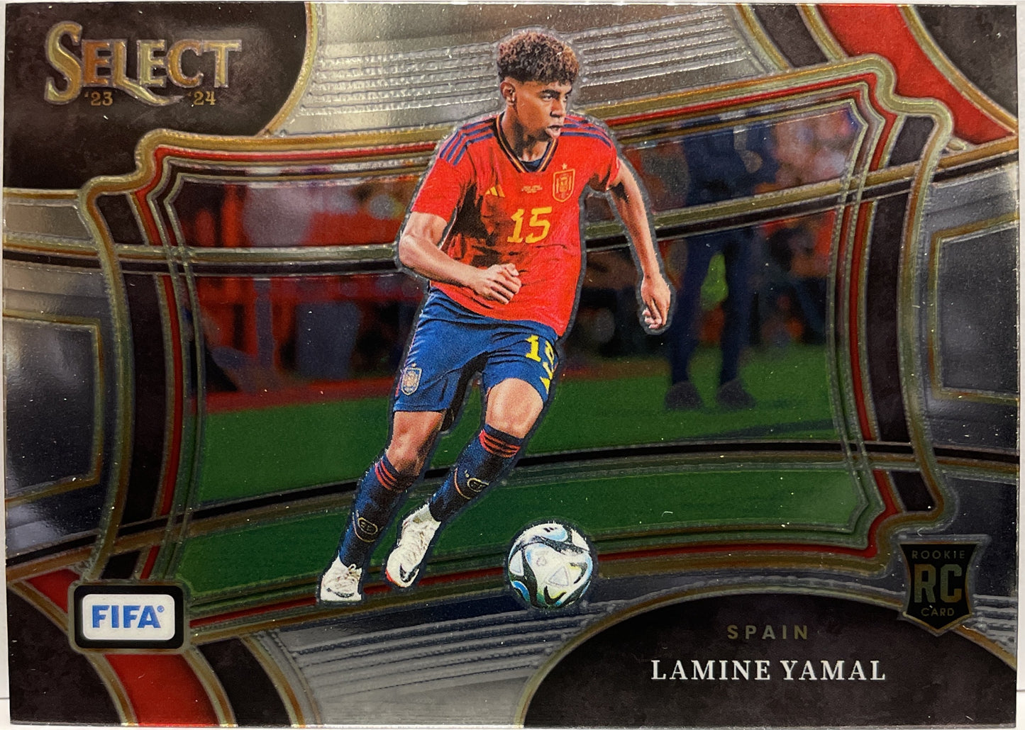 Lamine Yamal Rookie Field Level Panini Select Fifa 2023/24