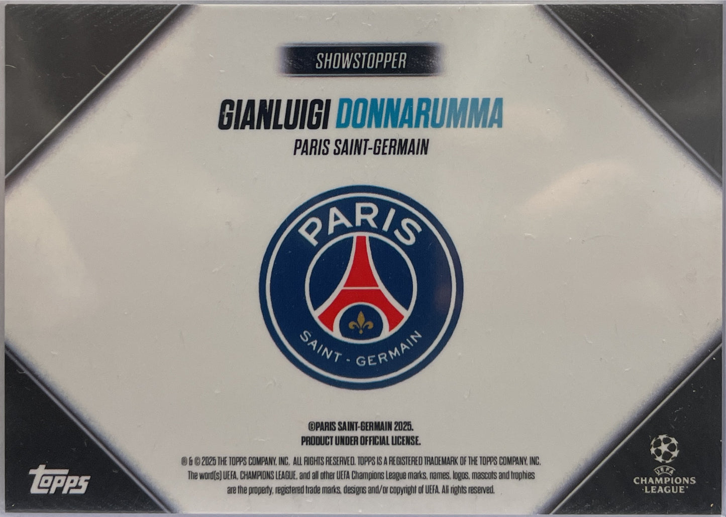 Gianluigi Donnaruma 20/49 Showstopper Topps Showtime 2024/25