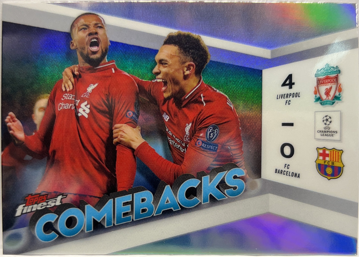 Mancolista-Comebacks-Topps Finest UCC 2023/24