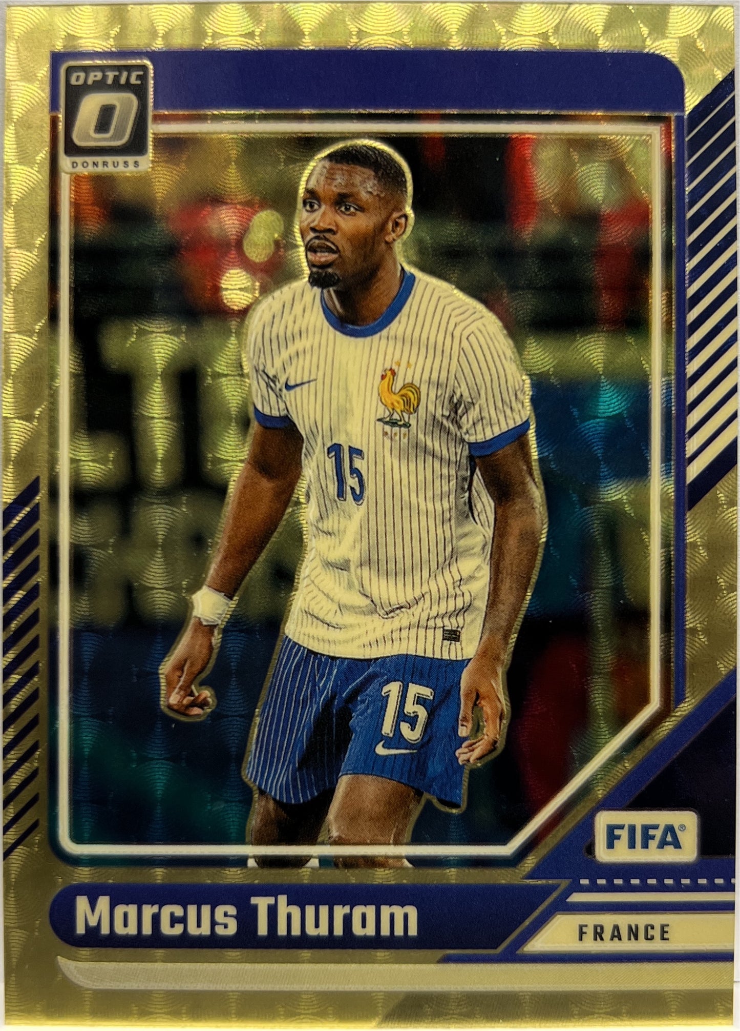Marcus Thuram 1/1 One Of One Optic Gold Power Donruss Fifa 2024/25