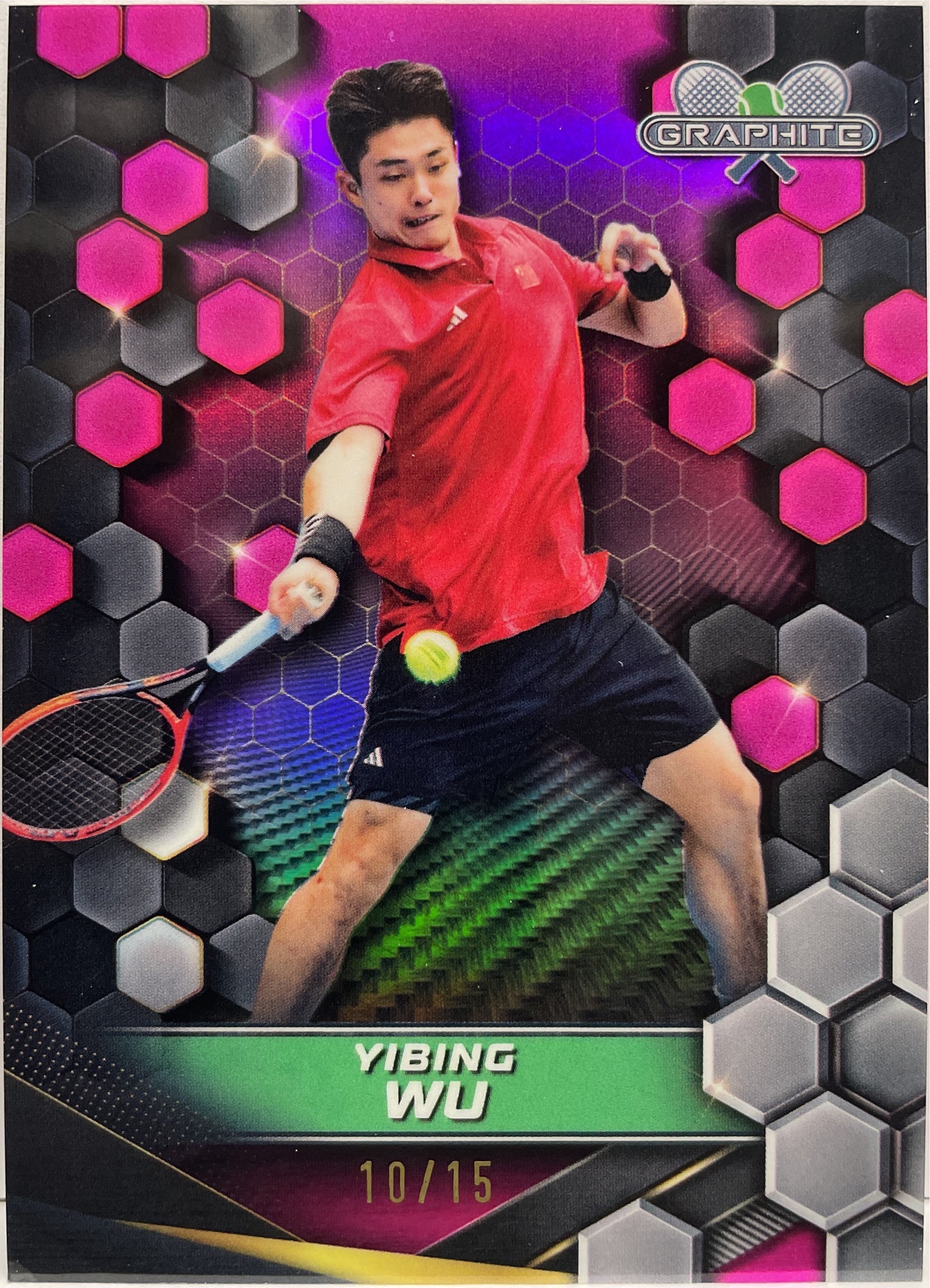 Yibing Wu 10/15 Topps Tennis Graphite 2024