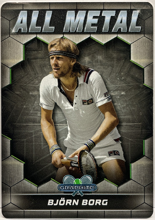 Bjorn Borg All Metal Topps Tennis Graphite 2024