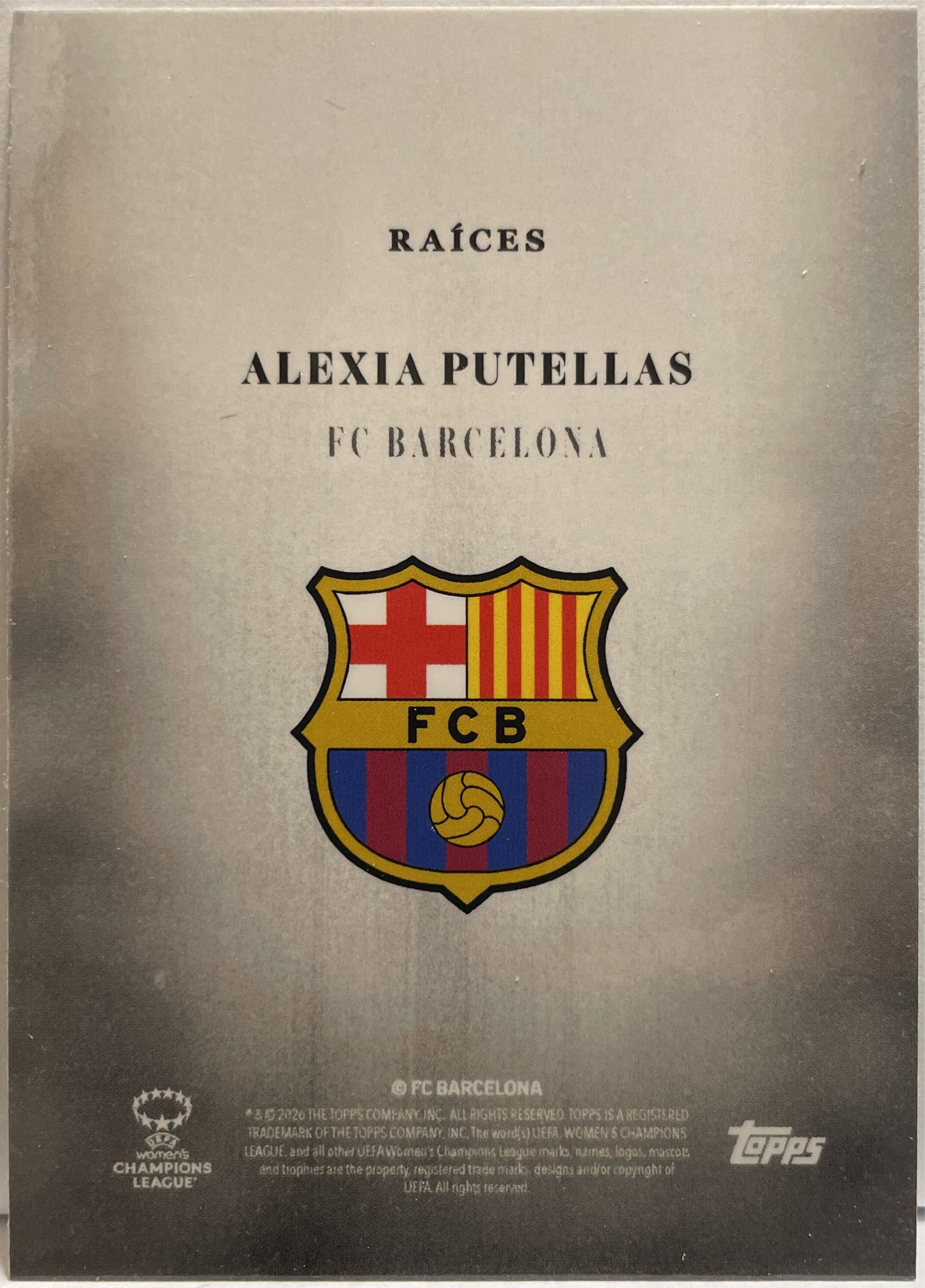 Mancolista-Raices-Topps Simplicidad 2025/26