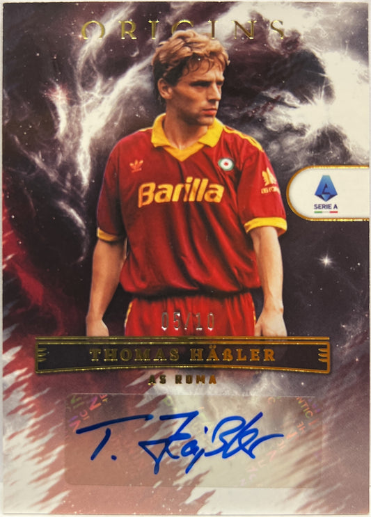 Thomas Habler 5/10 Autograph Origins Gold Chronicles Serie A 2022/23