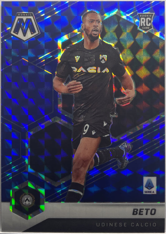 Beto 84/99 Rookie Blue Mosaic Serie A 2021/22