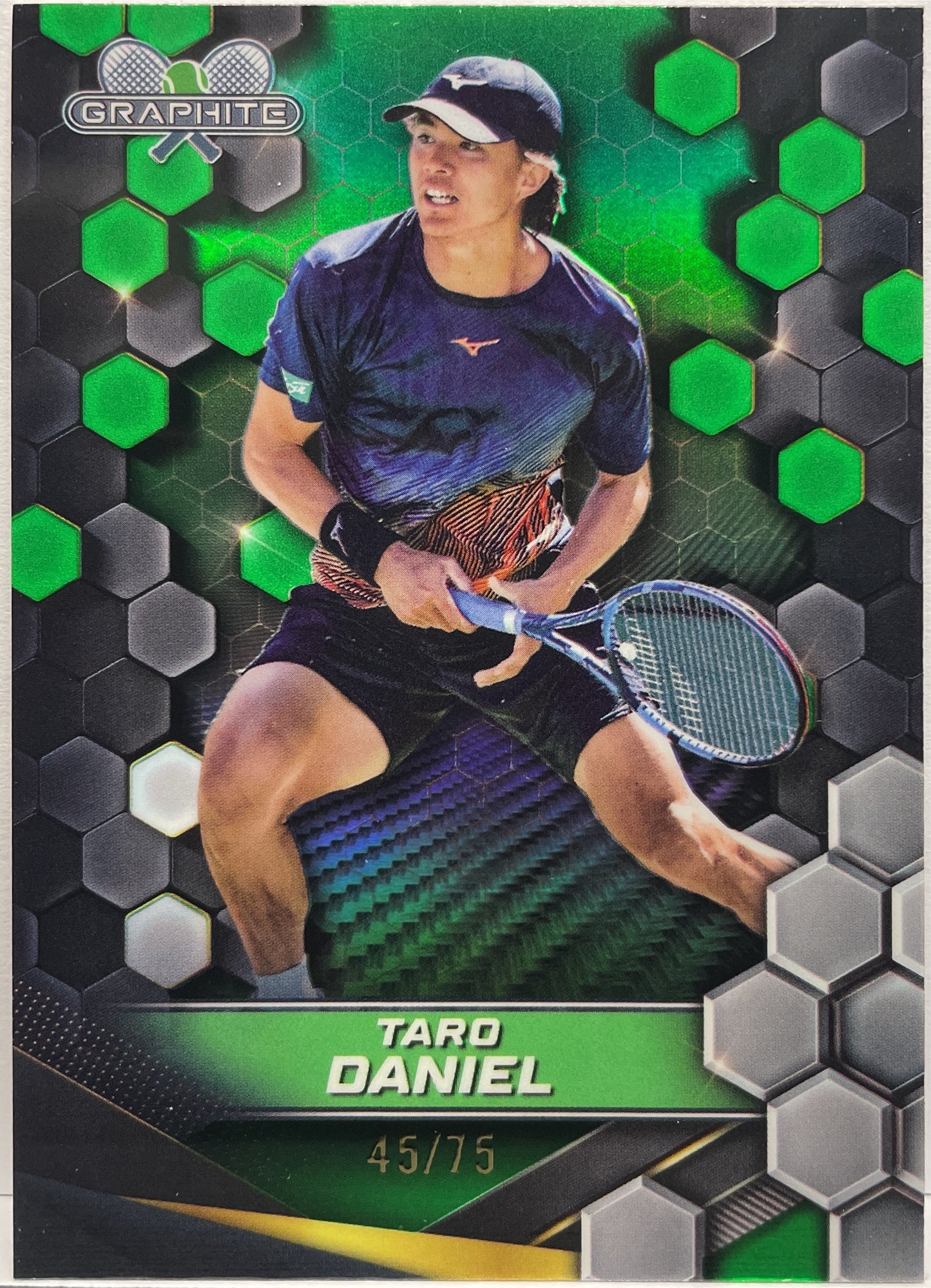 Taro Daniel 45/75 Green Topps Tennis Graphite 2024