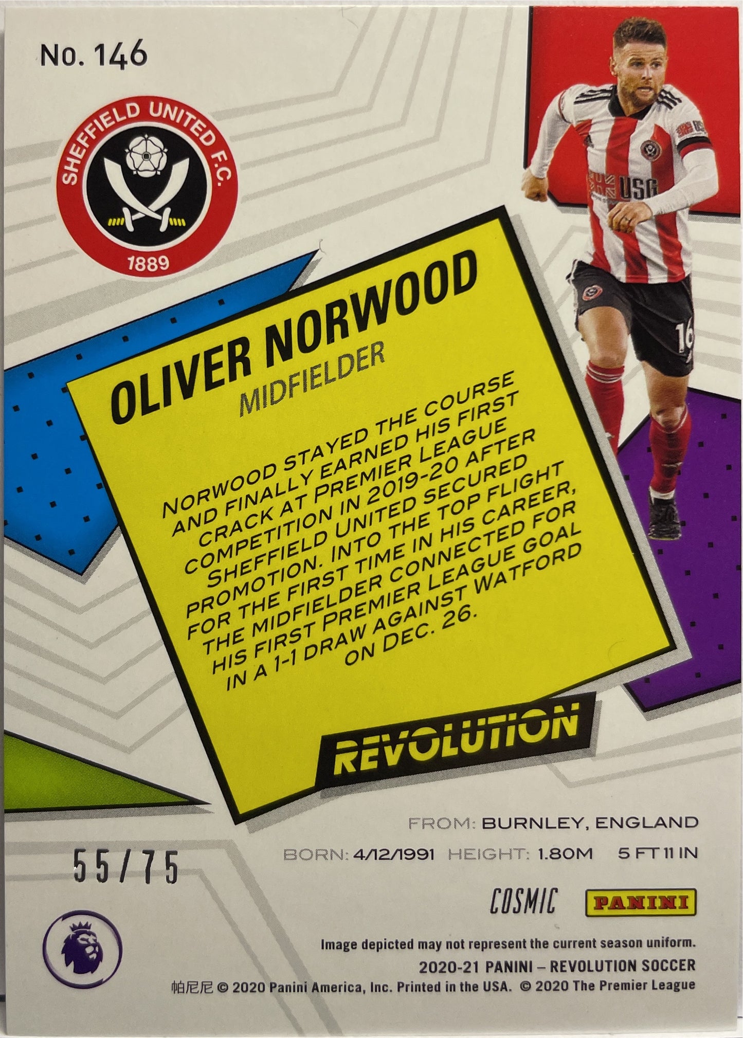 Oliver Norwood 55/75 Revolution 2020/21