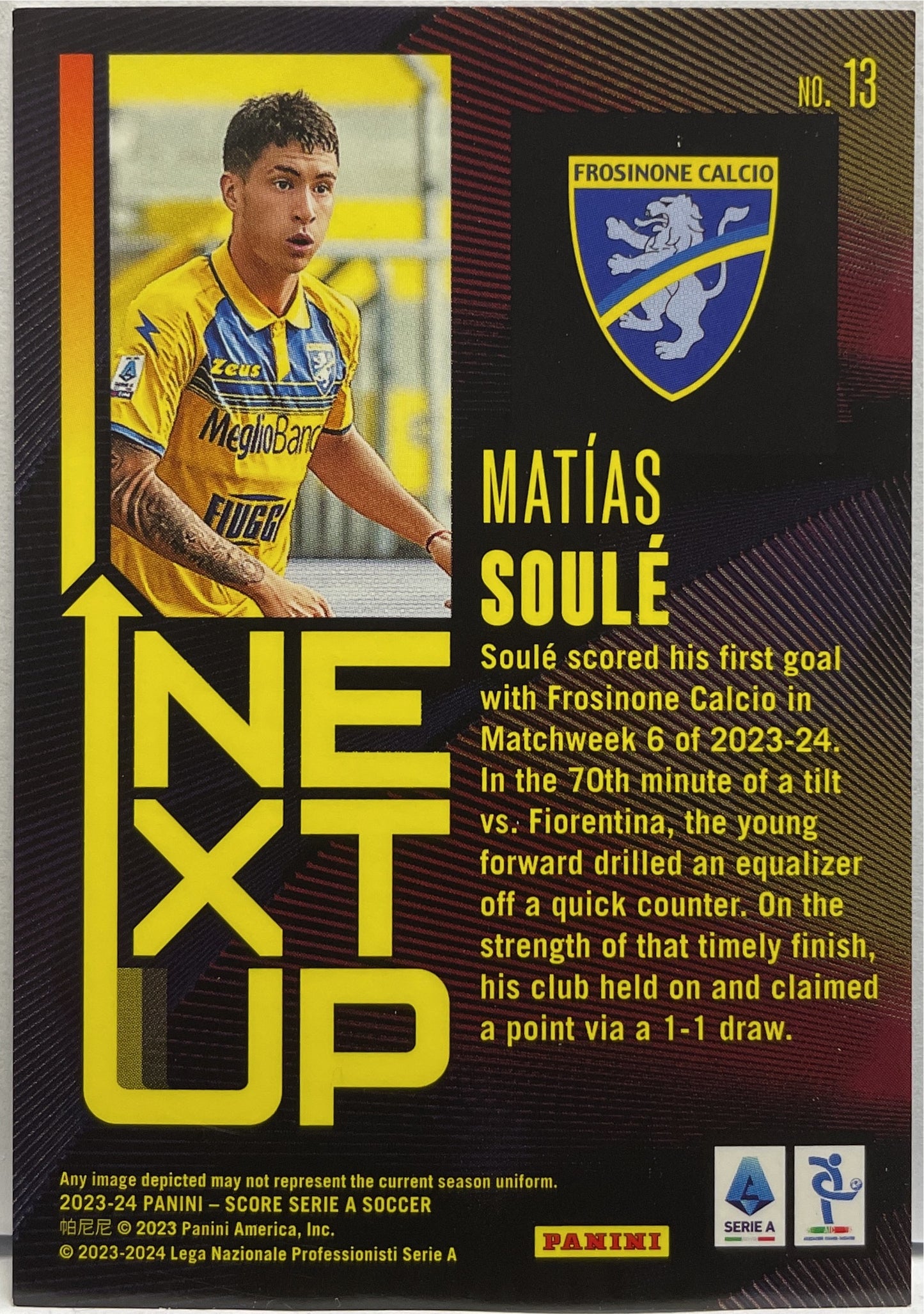Matias Soule Next Up Score Fifa 2023/24
