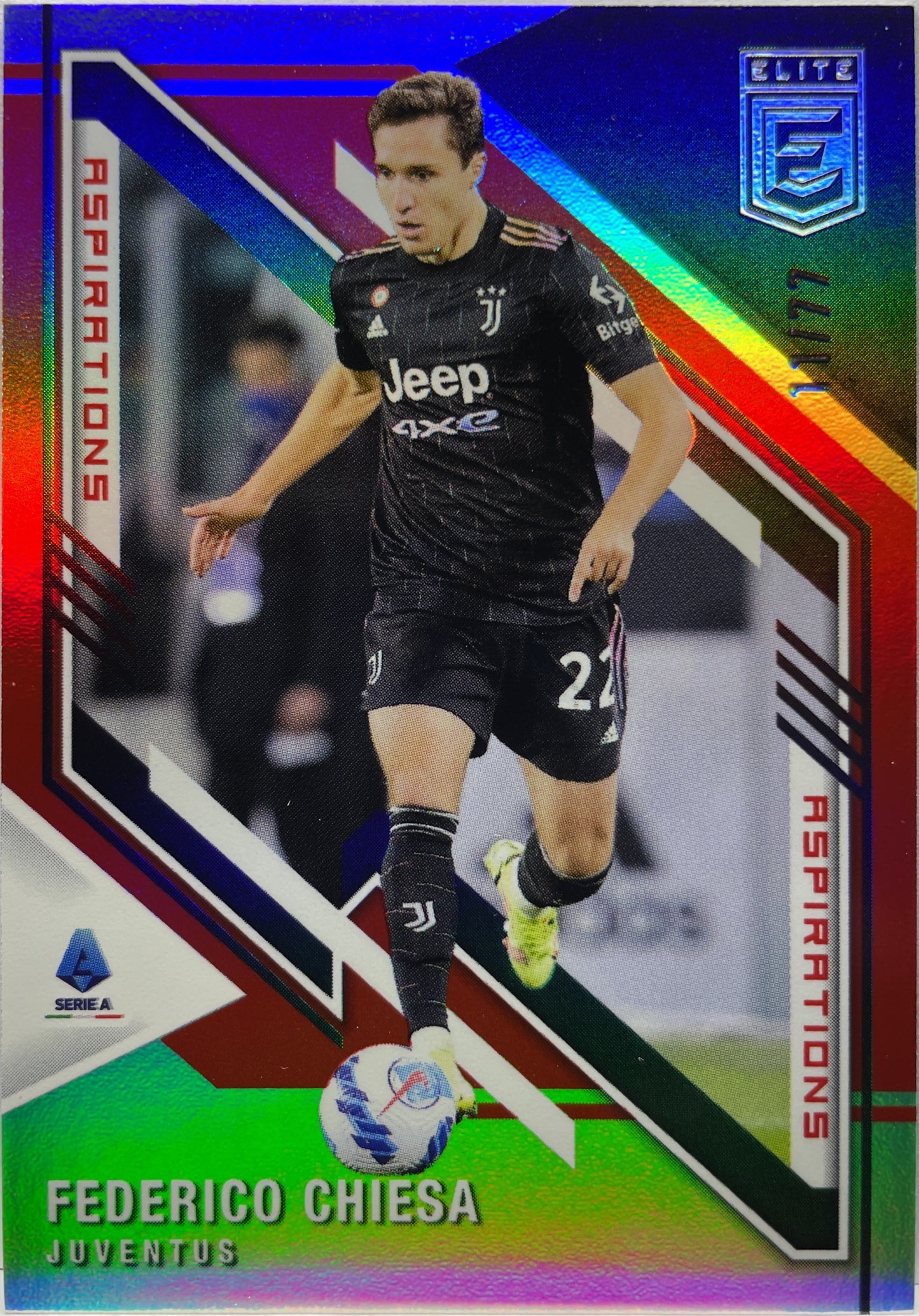 Federico Chiesa 11/77 Aspirations Donruss Elite Serie A 2021/22