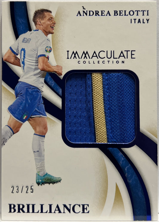 Andrea Belotti 23/25 Patch Brilliance Immaculate Collection 2020