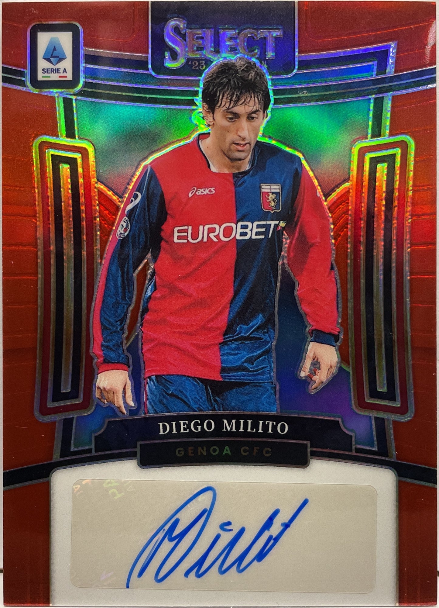 Diego Milito Autograph Select Serie A 2023/24
