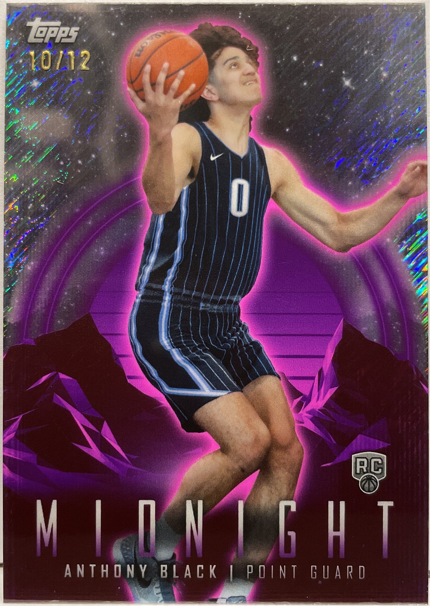 Anthony Black 10/12 Rookie Topps Midnight Basketball NBA 2023/24