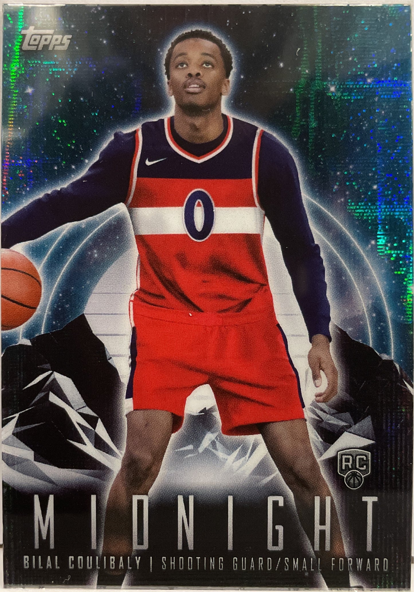 Bilal Coulibaly Rookie Topps Midnight Basketball NBA 2023/24