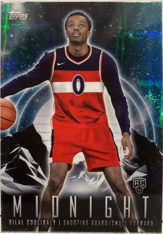 Bilal Coulibaly Rookie Topps Midnight Basketball NBA 2023/24