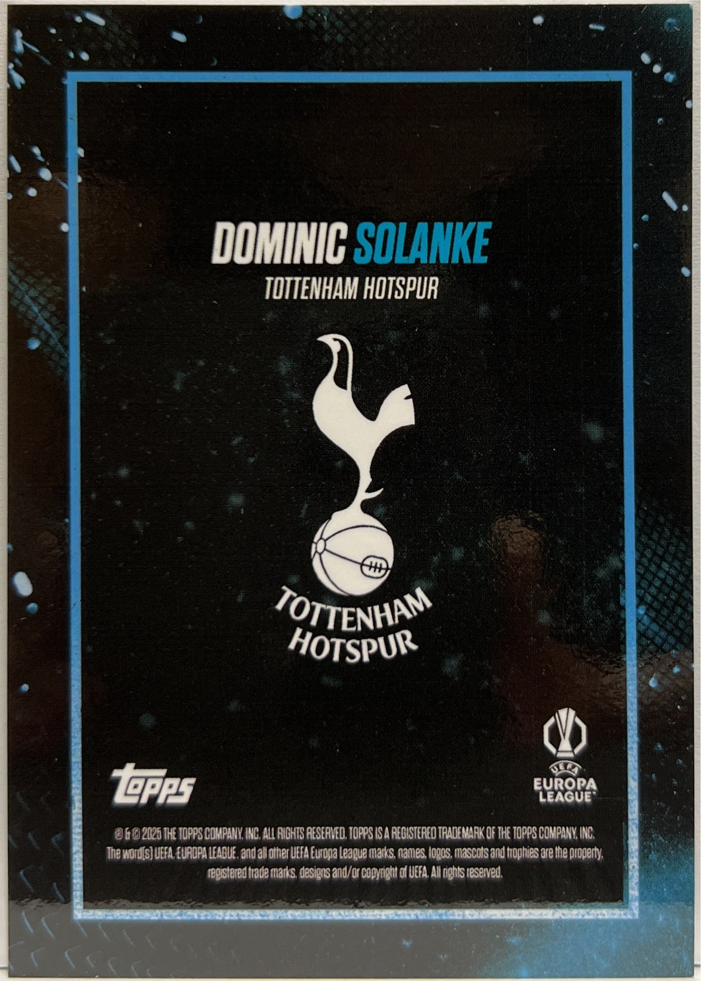 Dominic Solanke 6/49 Topps Showtime 2024/25