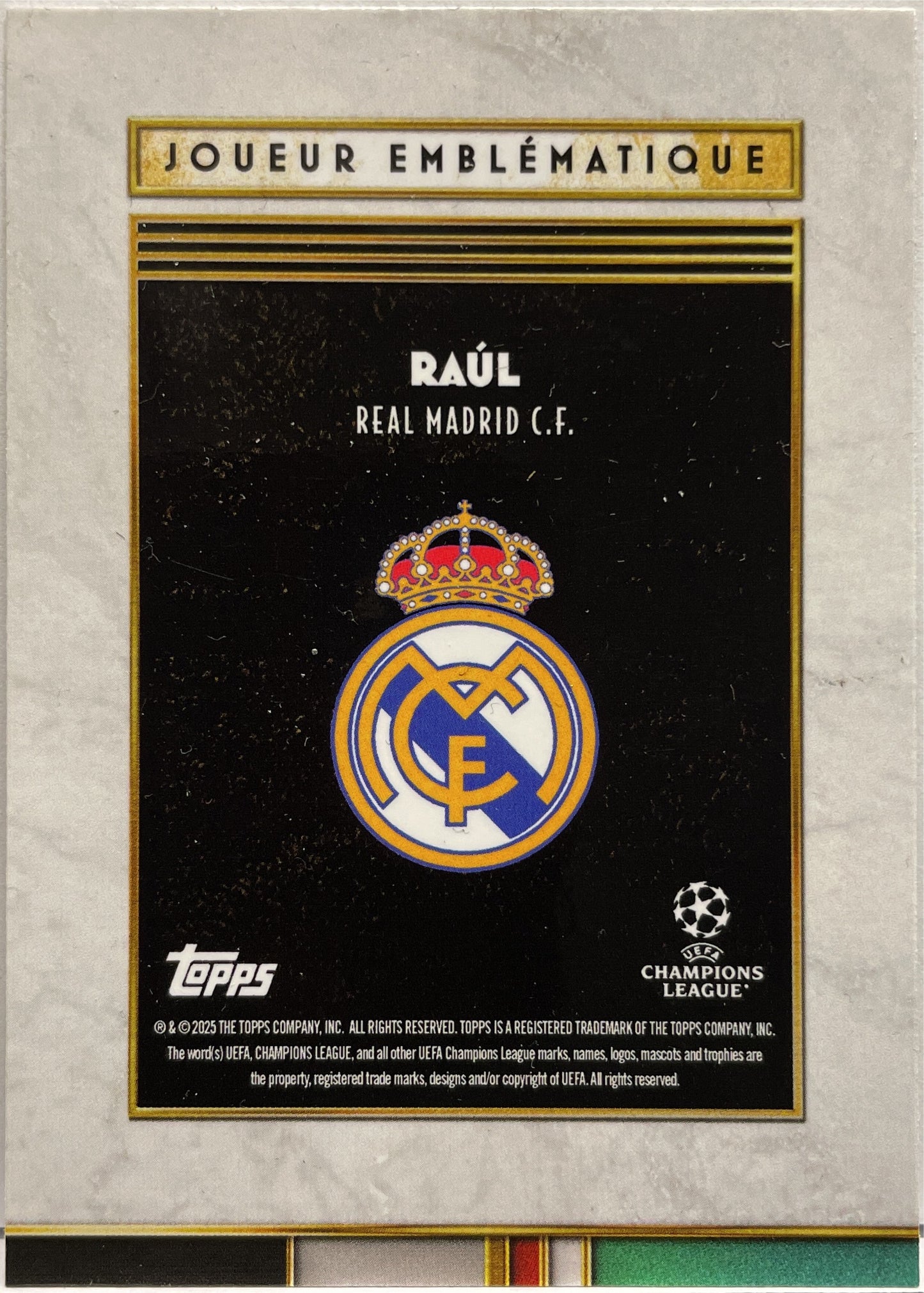 Mancolista-Joeuer Emblematique-Topps Deco 2025/26