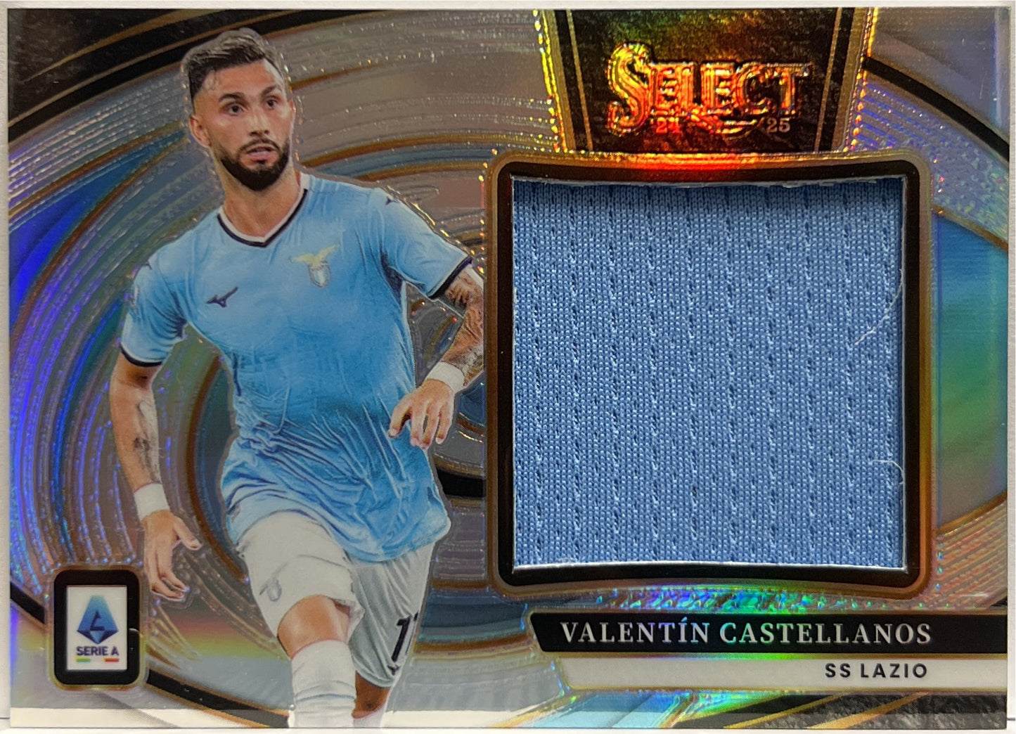 Valentin Castellanos Patch Jumbo Swatches Select Serie A 2024/25