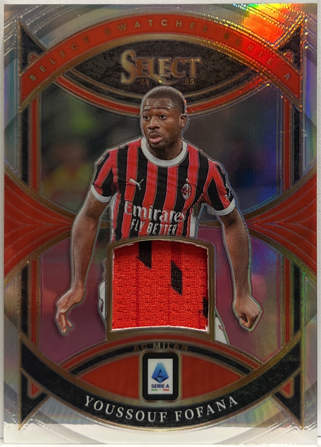 Youssouf Fofana Patch Swatches Select Serie A 2024/25