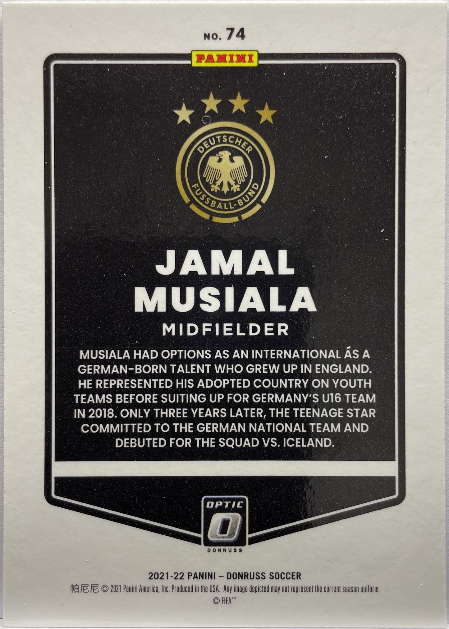 Mancolista-Optic Base & Holo-Panini Donruss Road To Qatar 2021/22