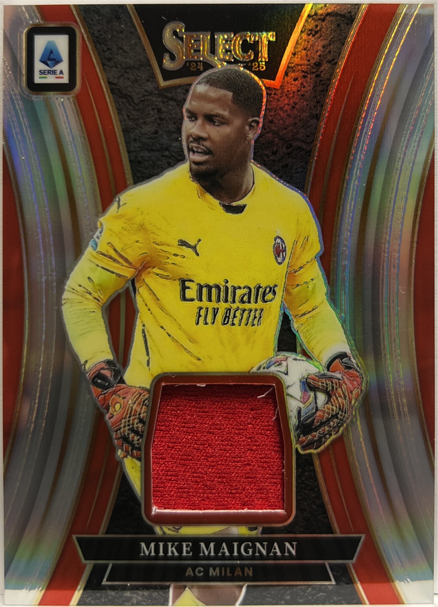 Mike Maignan Patch Memorabilia Select Serie A 2024/25