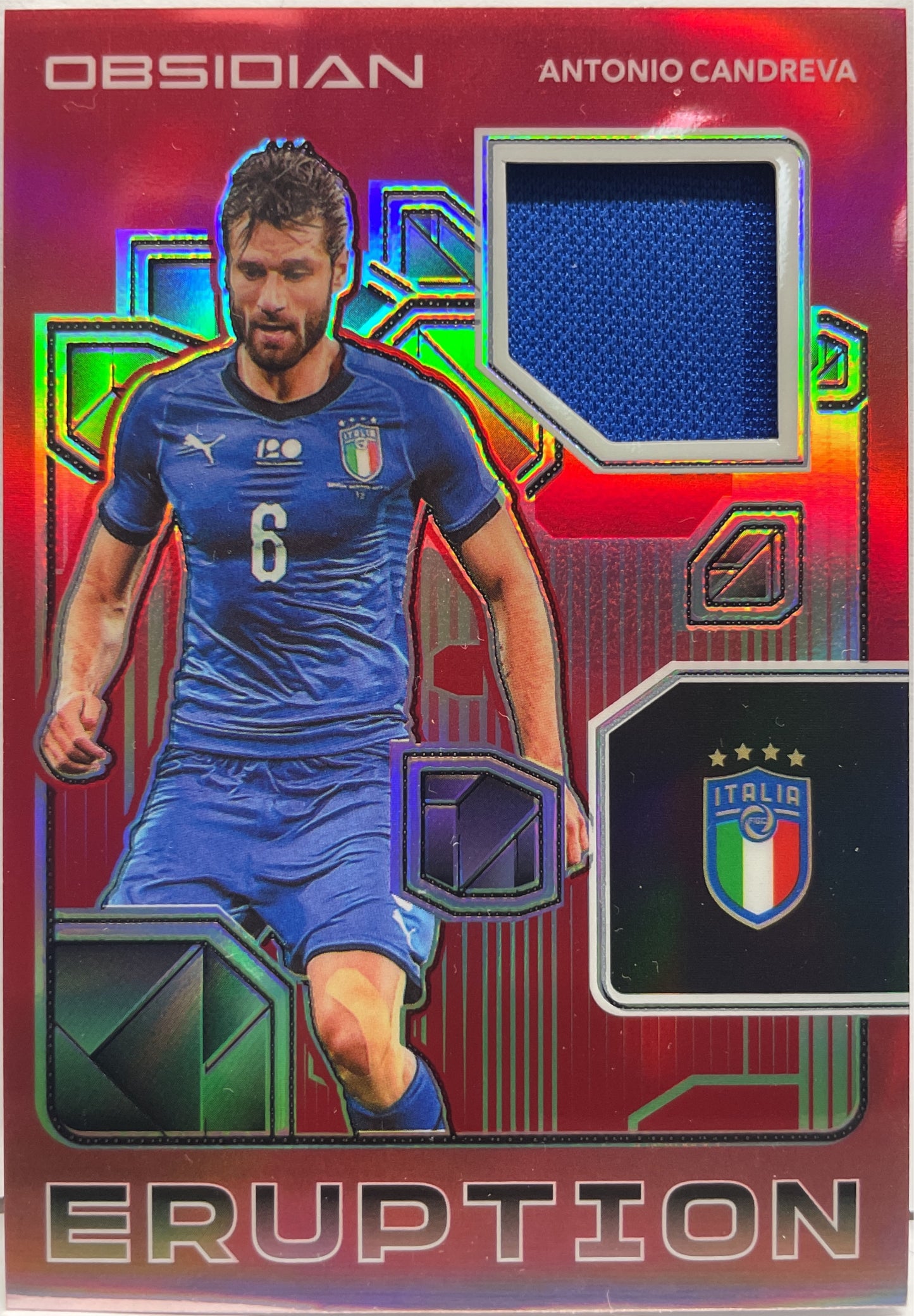 Antonio Candreva 14/44 Patch Eruption Obsidian 2020/21