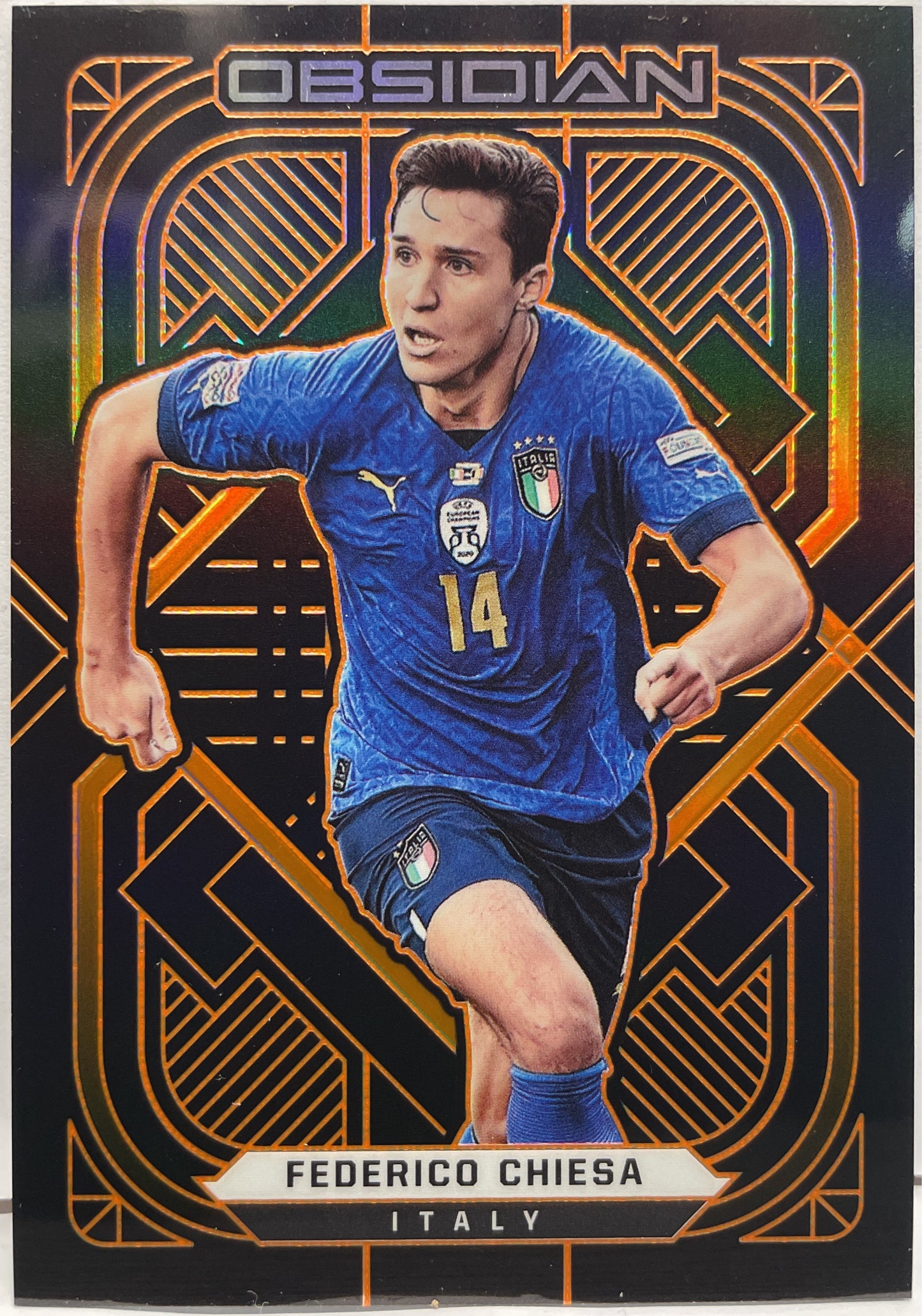 Federico Chiesa 7/25 Orange Obsidian 2021/22