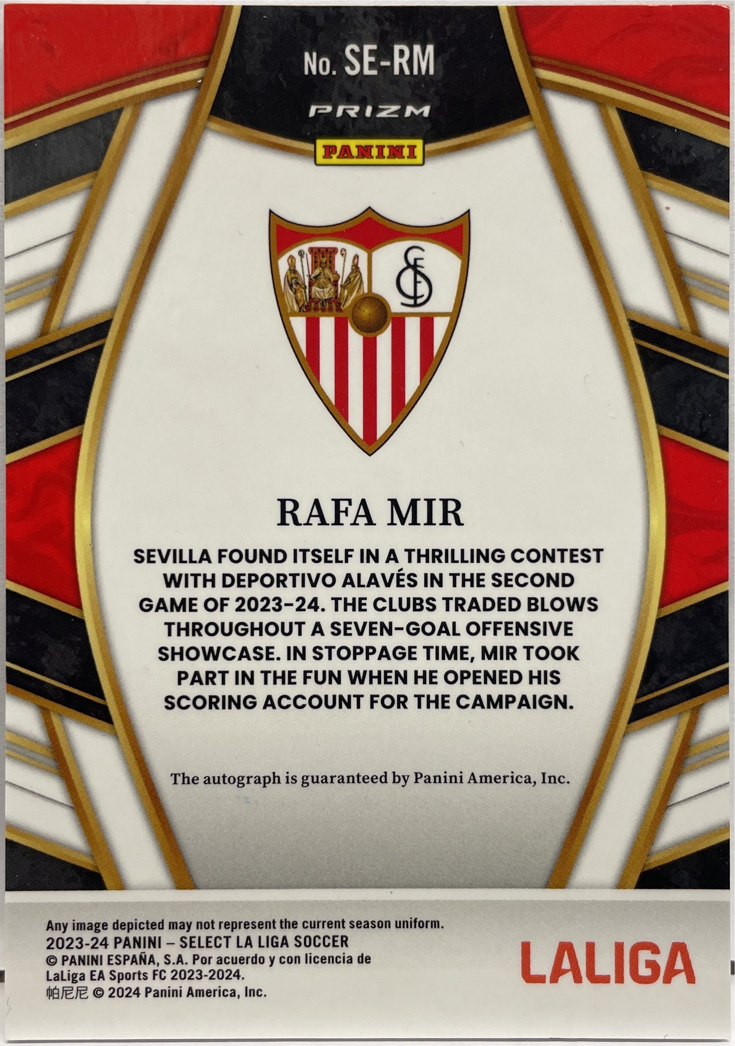 Rafa Mir Autograph Select La Liga 2023/24