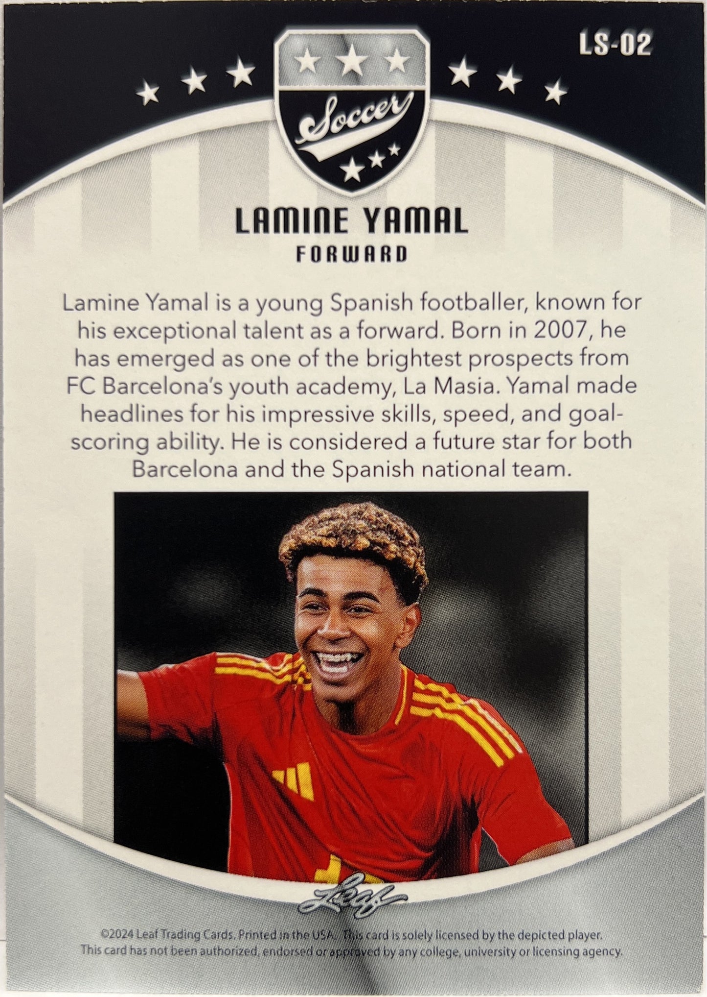 Lamine Yamal LS-02 Leaf 2024