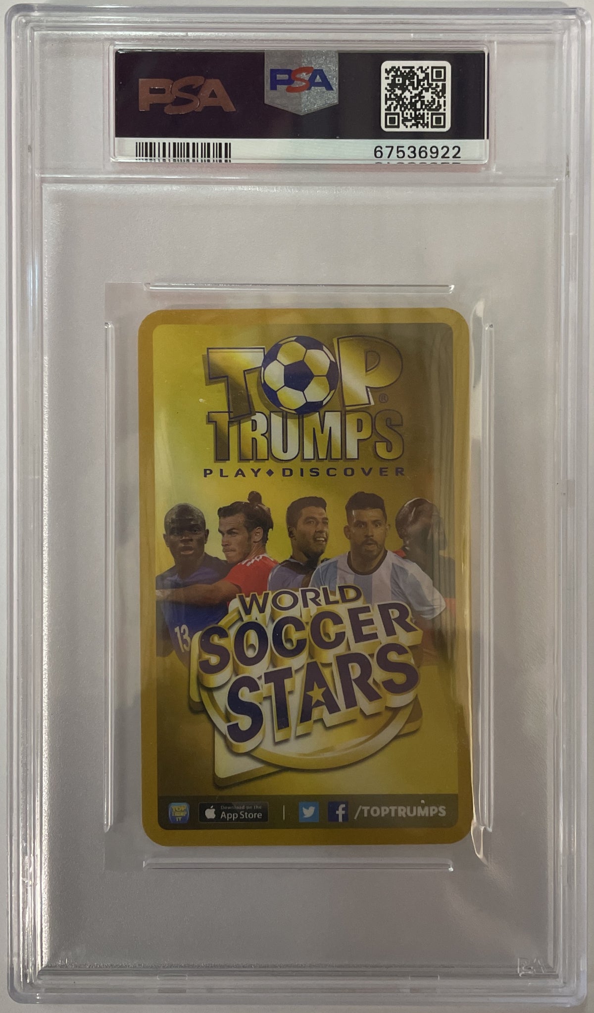Kylian Mbappe Top Trumps 2018 PSA 10