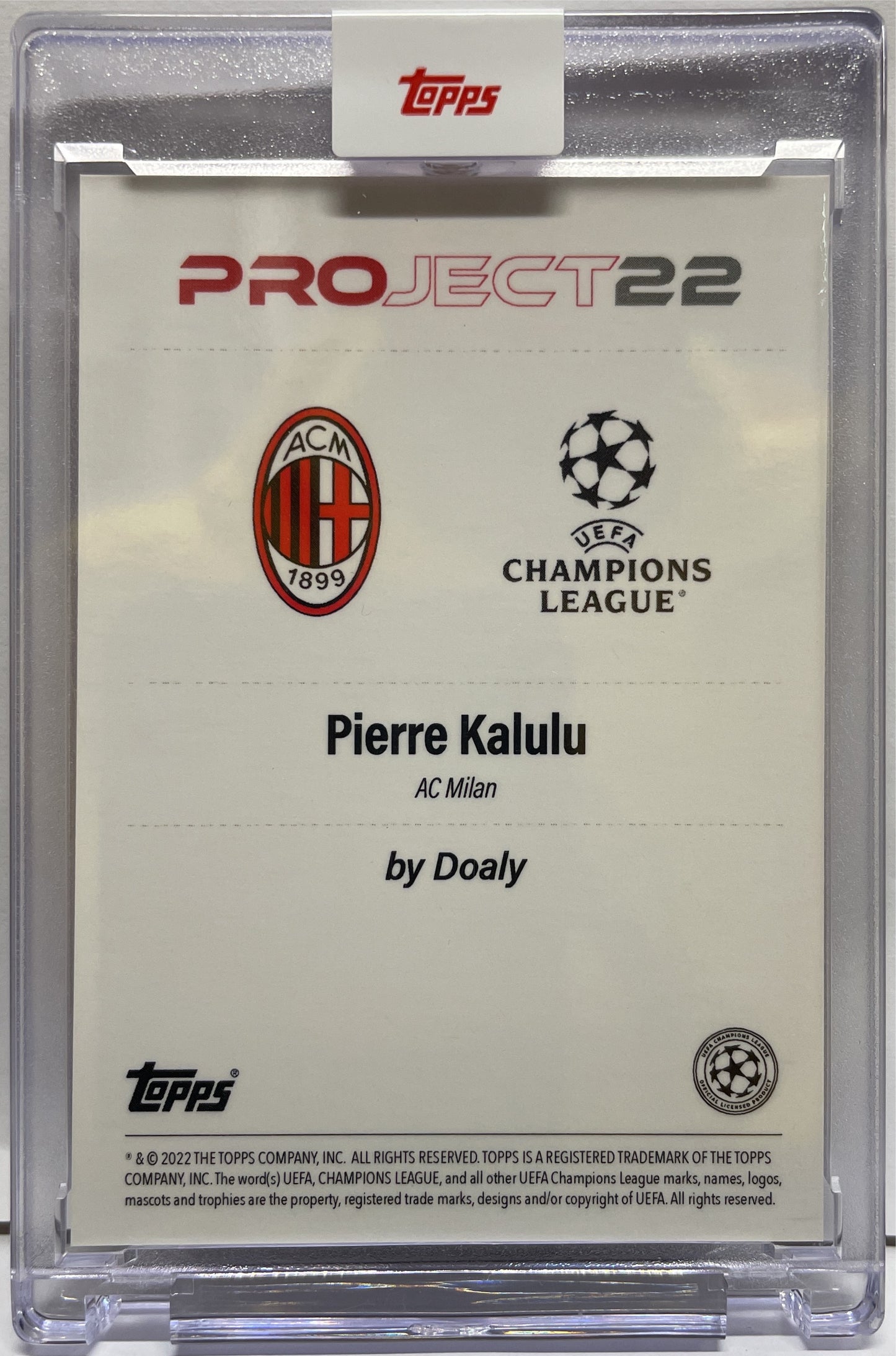 Pierre Kalulu By Doaly Topps Project 22 2022