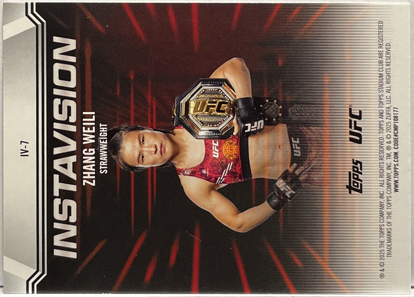 Mancolista-Instavision-Topps Stadium UFC 2025