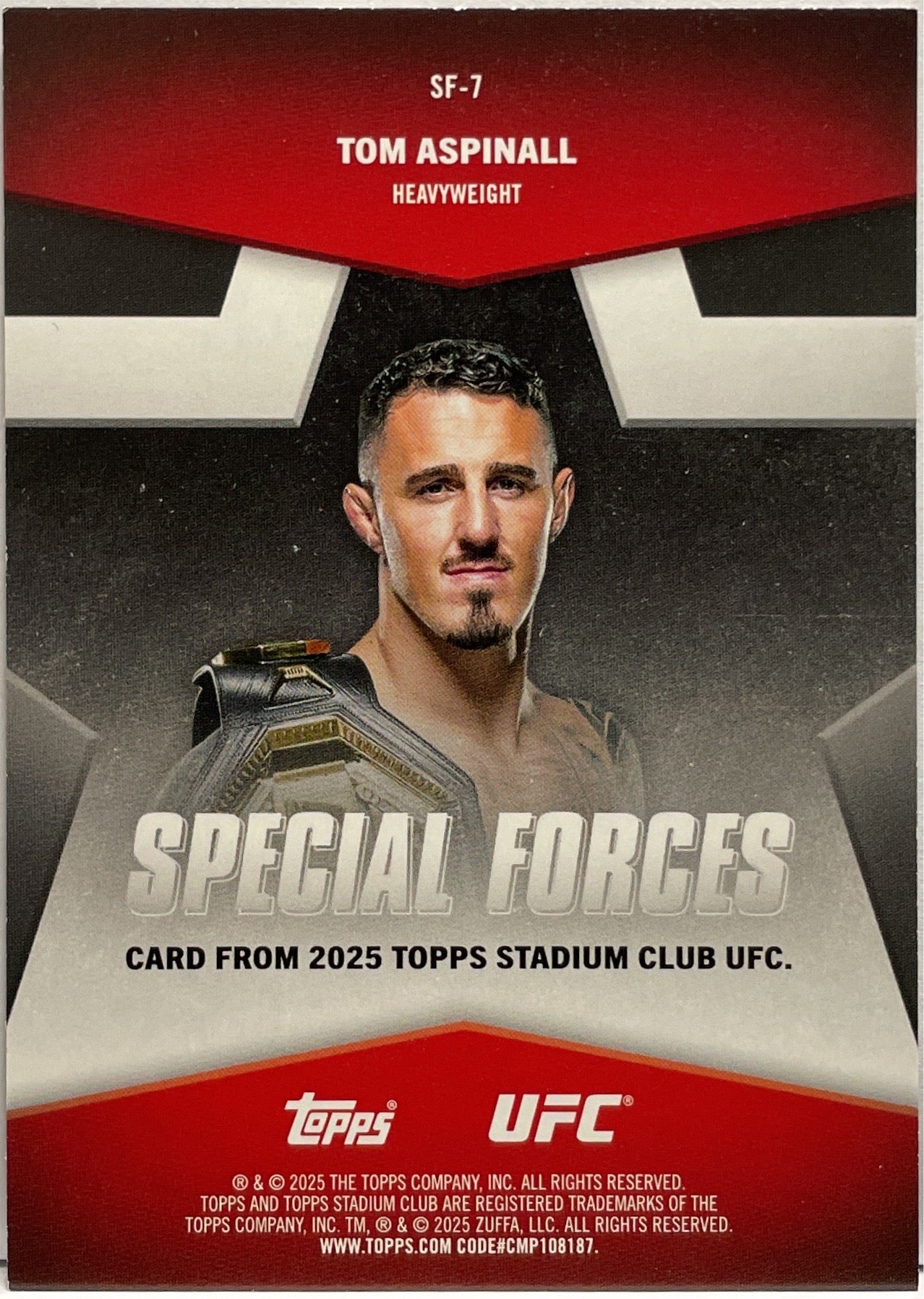 Mancolista-Special Forces-Topps Stadium UFC 2025
