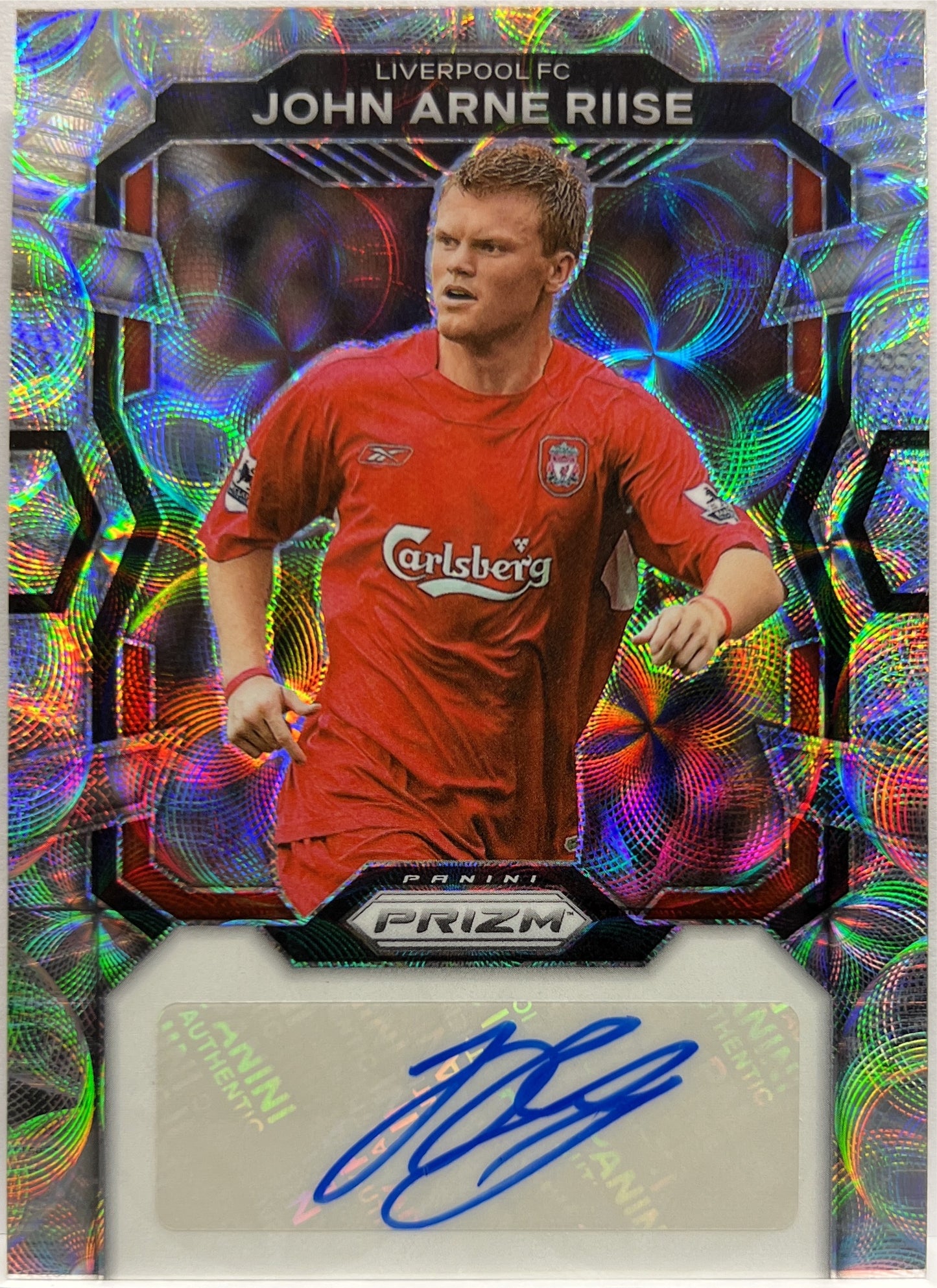 John Arne Riise Autograph Prizm Premier League 2023/24
