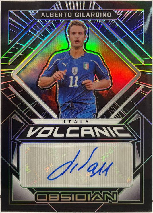 Alberto Gilardino 83/149 Autograph Volcanic Obsidian 2021/22