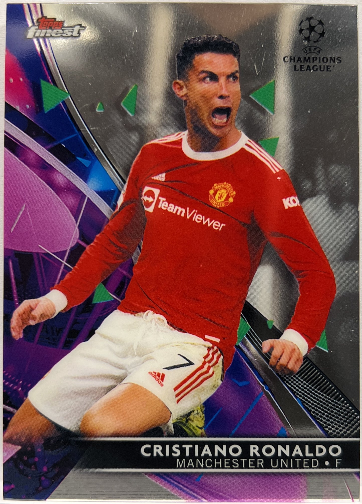 Cristiano Ronaldo Topps Finest UCL 2021/22