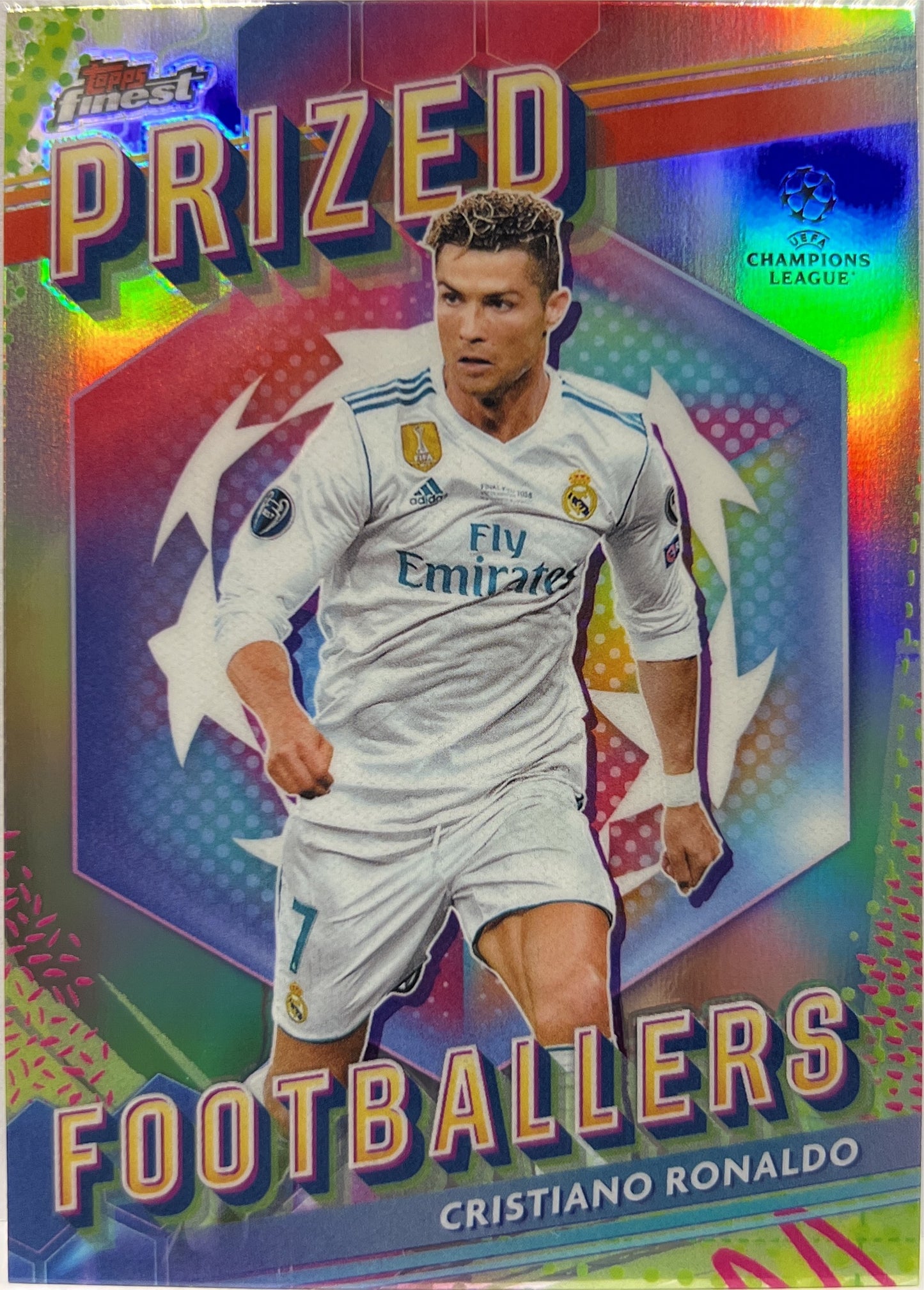 Cristiano Ronaldo Prized Footballers Topps Finest UCC 2023/24