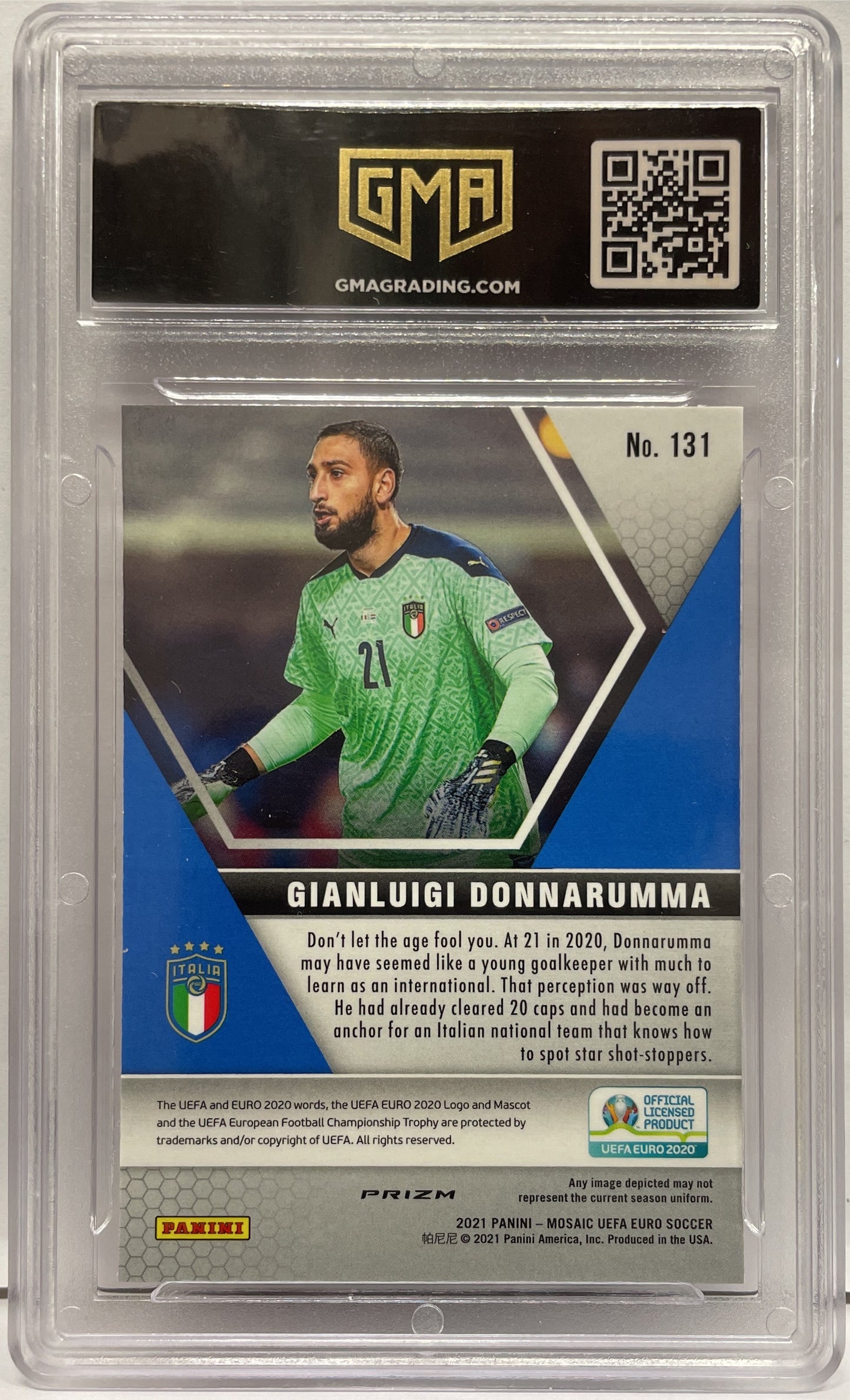 GMA 10 - Gianluigi Donnarumma Pink Camo - Mosaic Uefa Euro 2020
