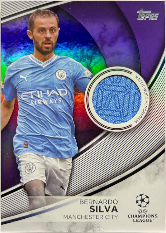Bernardo Silva 30/299 Patch Topps UCC 2023/24